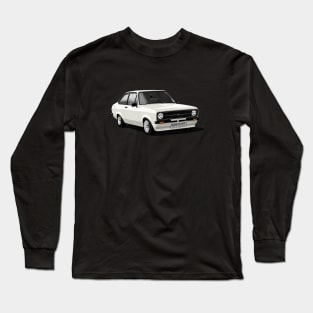 Ford Escort Mk 2 in white Long Sleeve T-Shirt